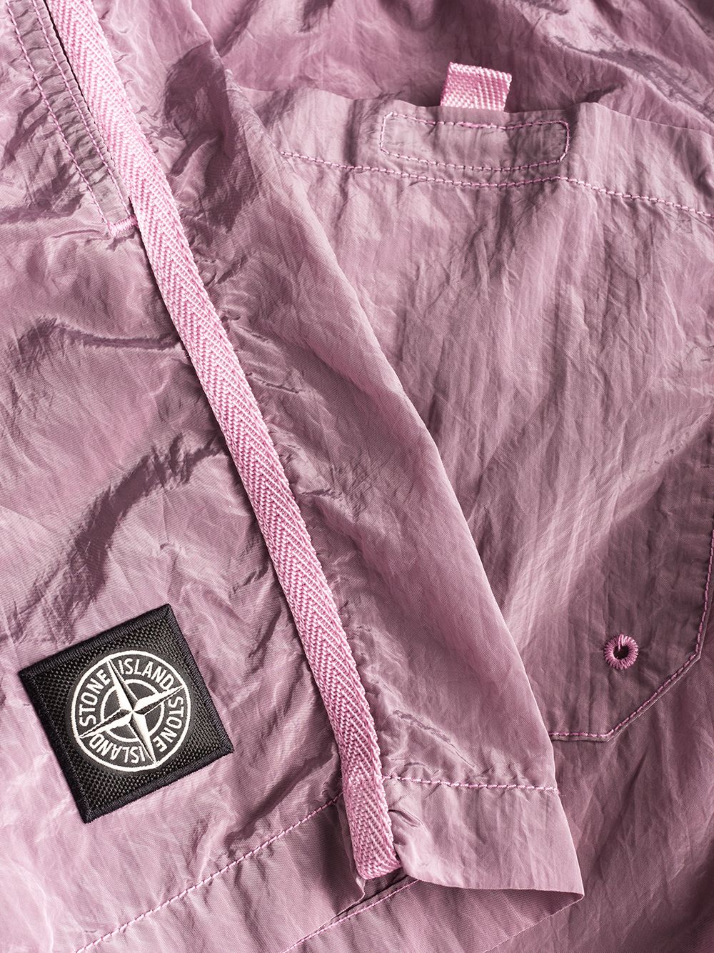 фото Stone island плавки-шорты с нашивкой-логотипом