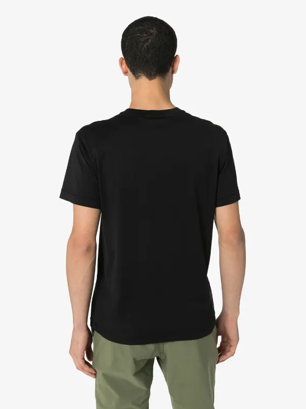 Stone Island Logo Appliqued Cotton T Shirt Farfetch Stone Island Logo Appliqued Cotton T Shirt Farfetch