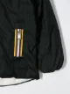 K Way Kids logo printed hooded jacket