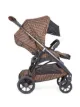 Fendi Kids FF print 4-heel stroller