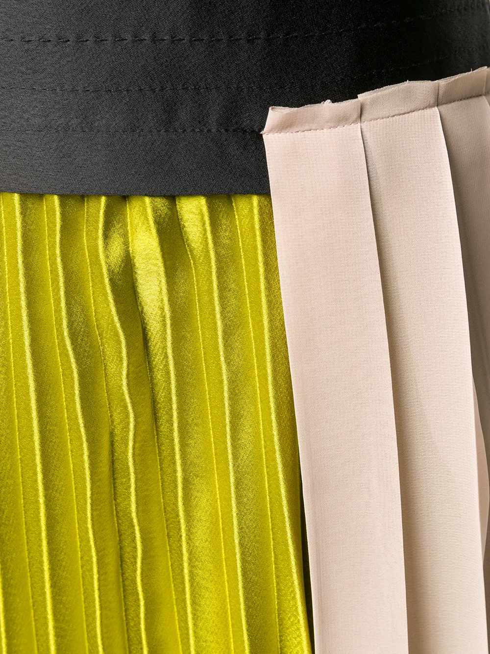 Diesel Black Gold Asymmetrische rok Geel