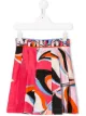 الصورة 1 من Emilio Pucci Junior تنورة بشرائط منقوشة