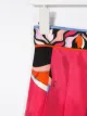 Emilio Pucci Junior تنورة بشرائط منقوشة