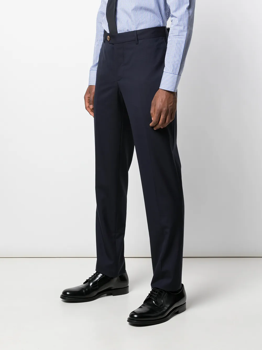 Brunello Cucinelli Straight pantalon Blauw