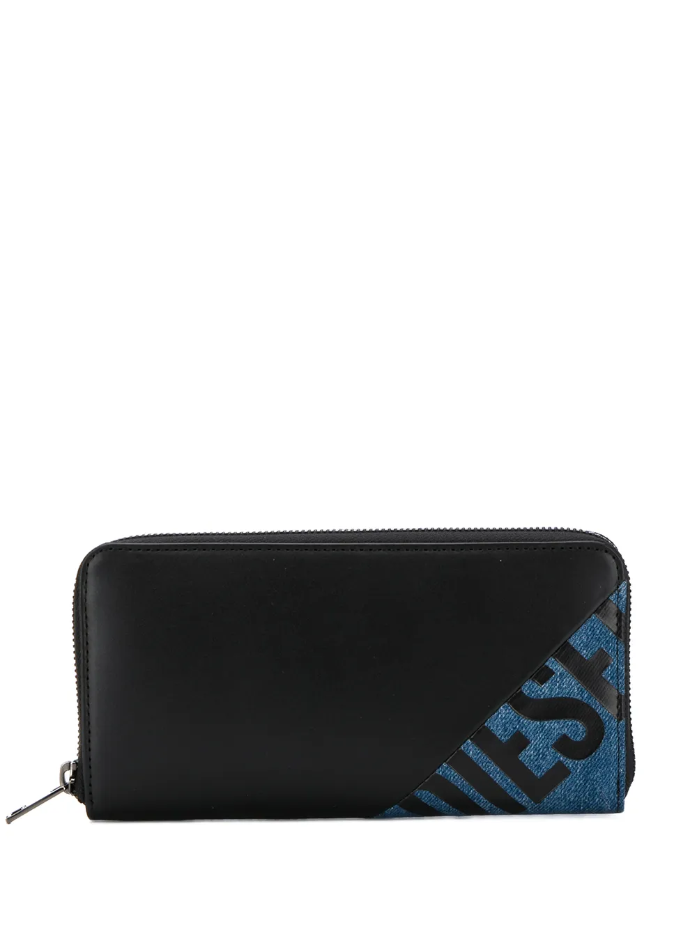 Diesel '24 Zip' Portemonnaie - Schwarz