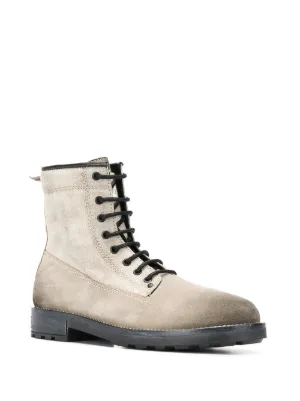 diesel men's leather boots