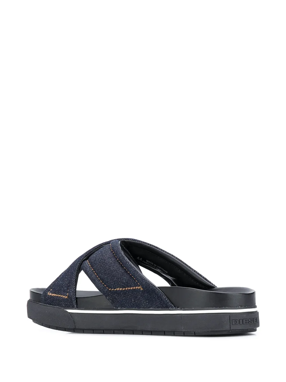 diesel denim flip flops