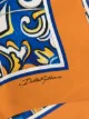 Dolce & Gabbana Maiolica print silk scarf