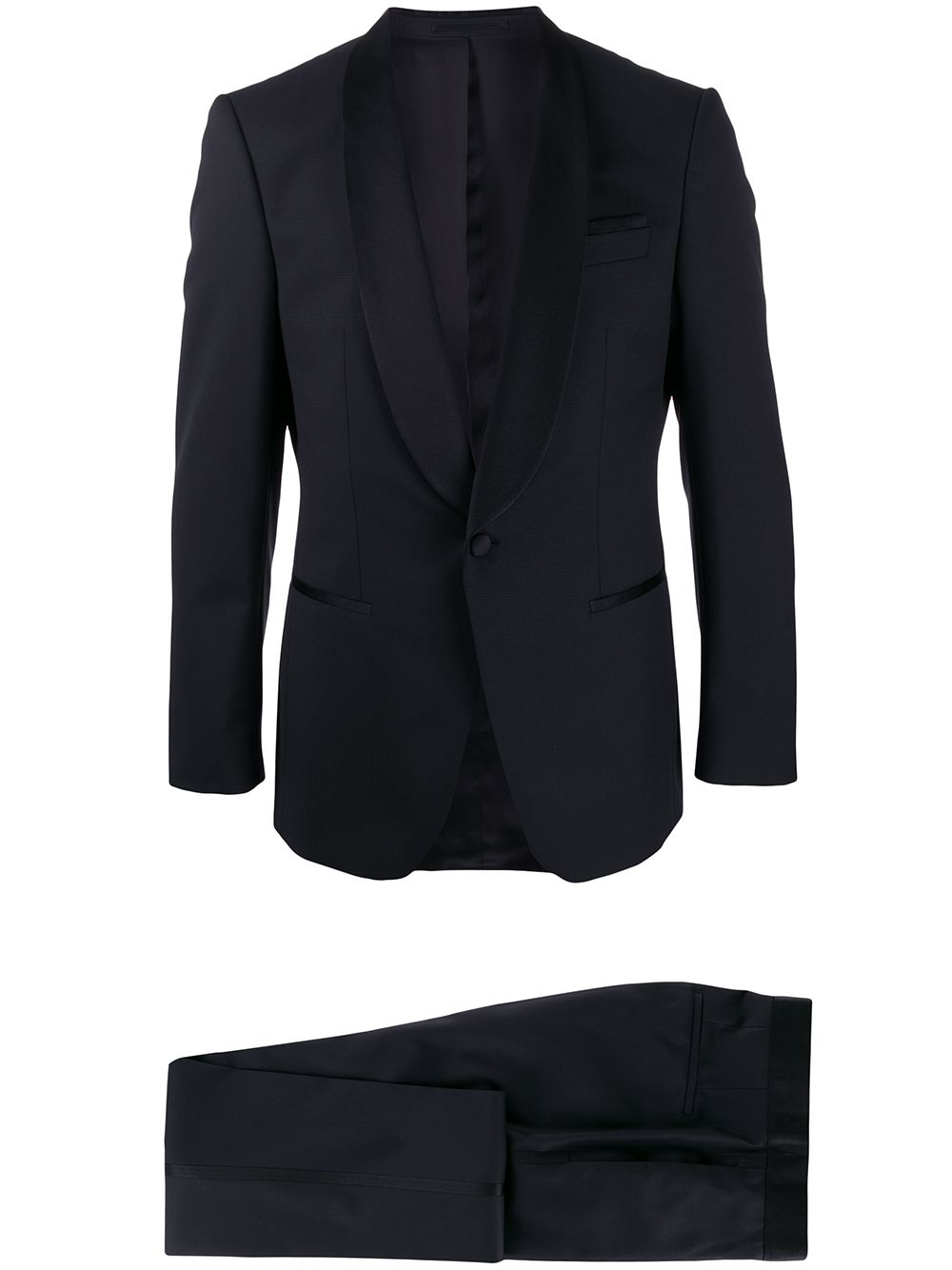 Hugo Boss Two-piece Dinner Suit In Black