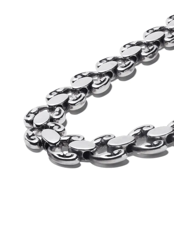 Duffy Jewellery Scroll Chain Necklace 