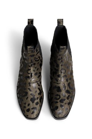 leopard football boots