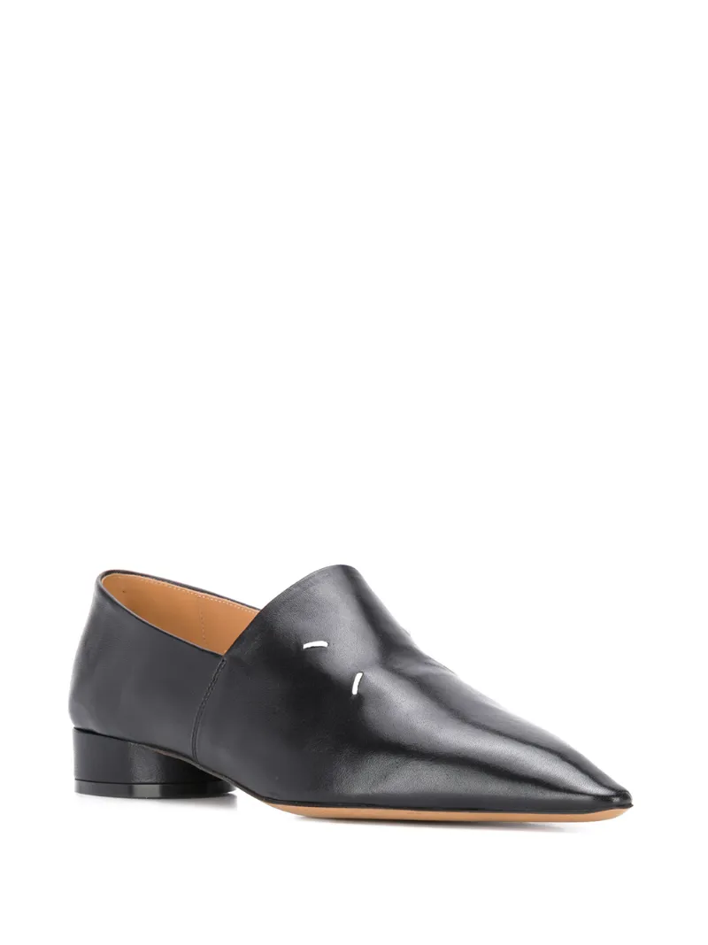 MAISON MARGIELA POINTED-TOE LOAFERS