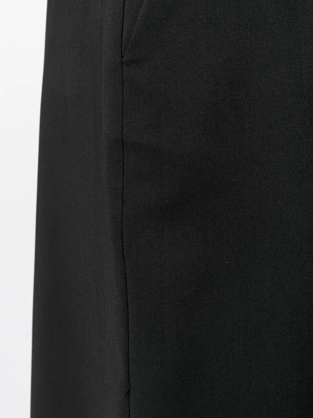 MM6 Maison Margiela Rok met split Zwart