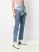Natasha Zinko ripped layered jeans