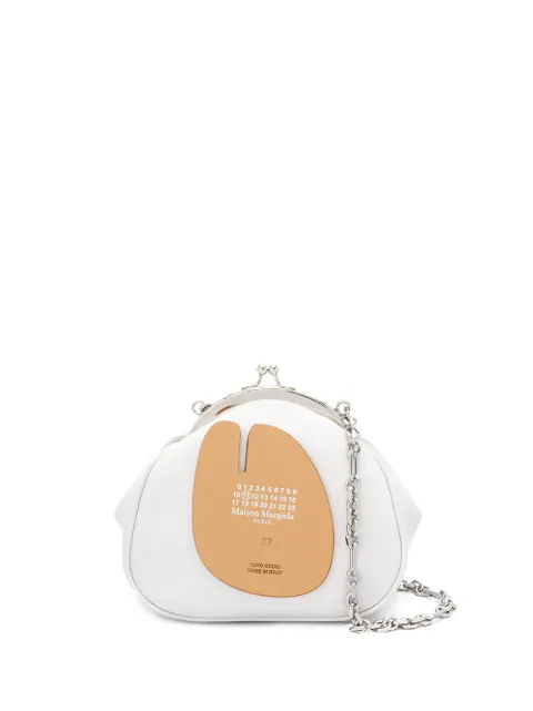 Maison Margiela logo plaque shoulder bag