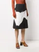 Maison Margiela abstract-print A-line skirt