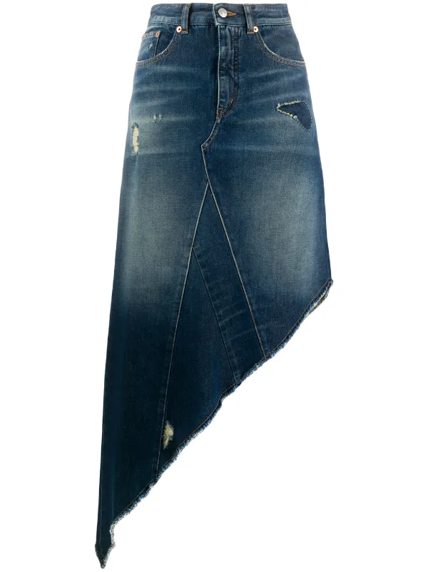 mm6 denim skirt
