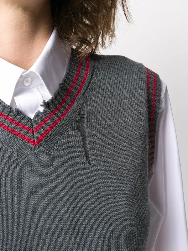 margiela sweater vest