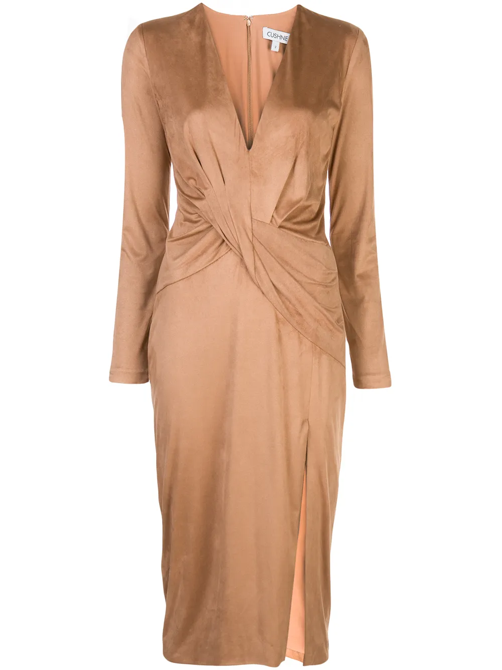 Cushnie Deep v-neck Long Sleeved Dress uDJsM mG8bu Cushnie Deep v-neck Long Sleeved Dress uDJsM mG8bu
