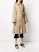 MM6 Maison Margiela Trench con cintura monopetto
