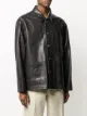 Maison Margiela leather straight-fit jacket