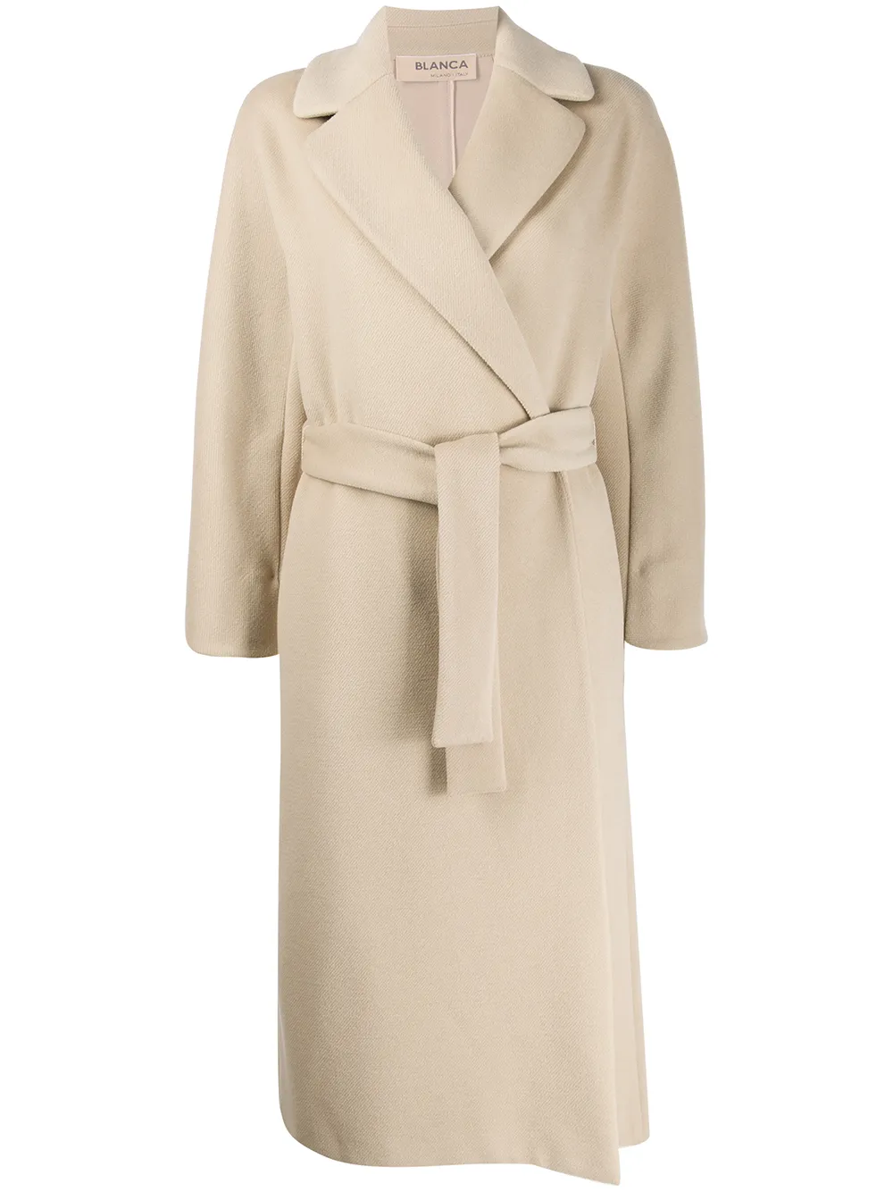 фото Blanca belted long coat