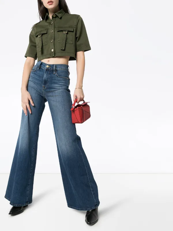 frame le palazzo jeans