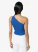 Materiel one-shoulder knit top