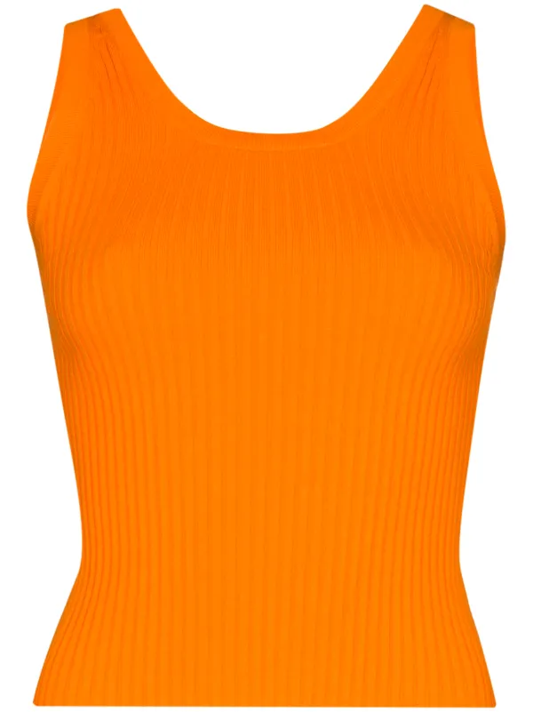 Materiel ribbed knit tank top 