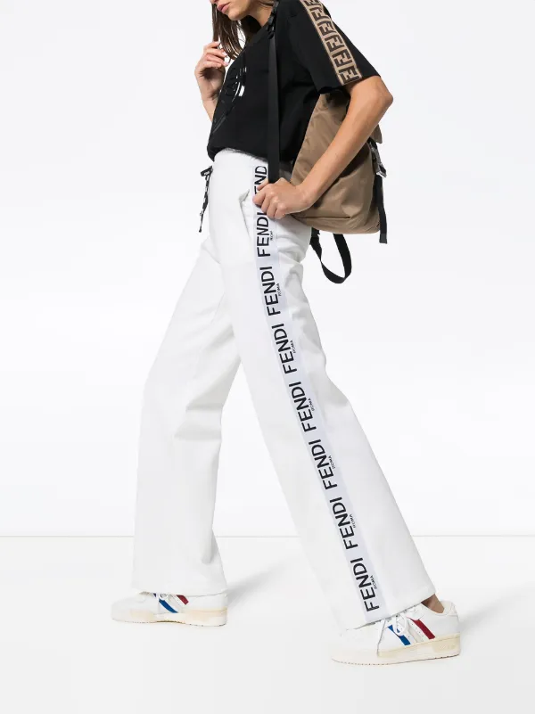 fendi wide leg pants