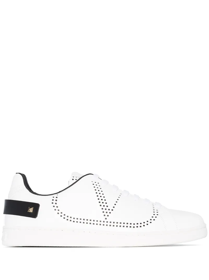 VALENTINO Valentino Garavani baccknet logo sneakers