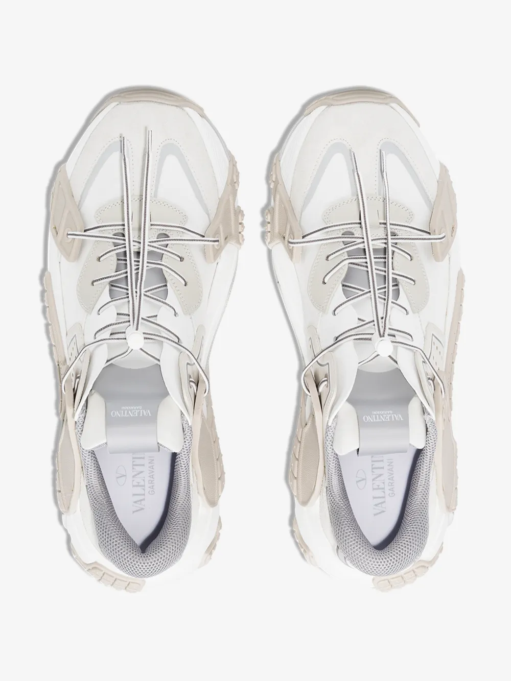 VALENTINO VALENTINO WHITE GARAVANI VLTN SNEAKERS,TY2S0C75CDK14712323