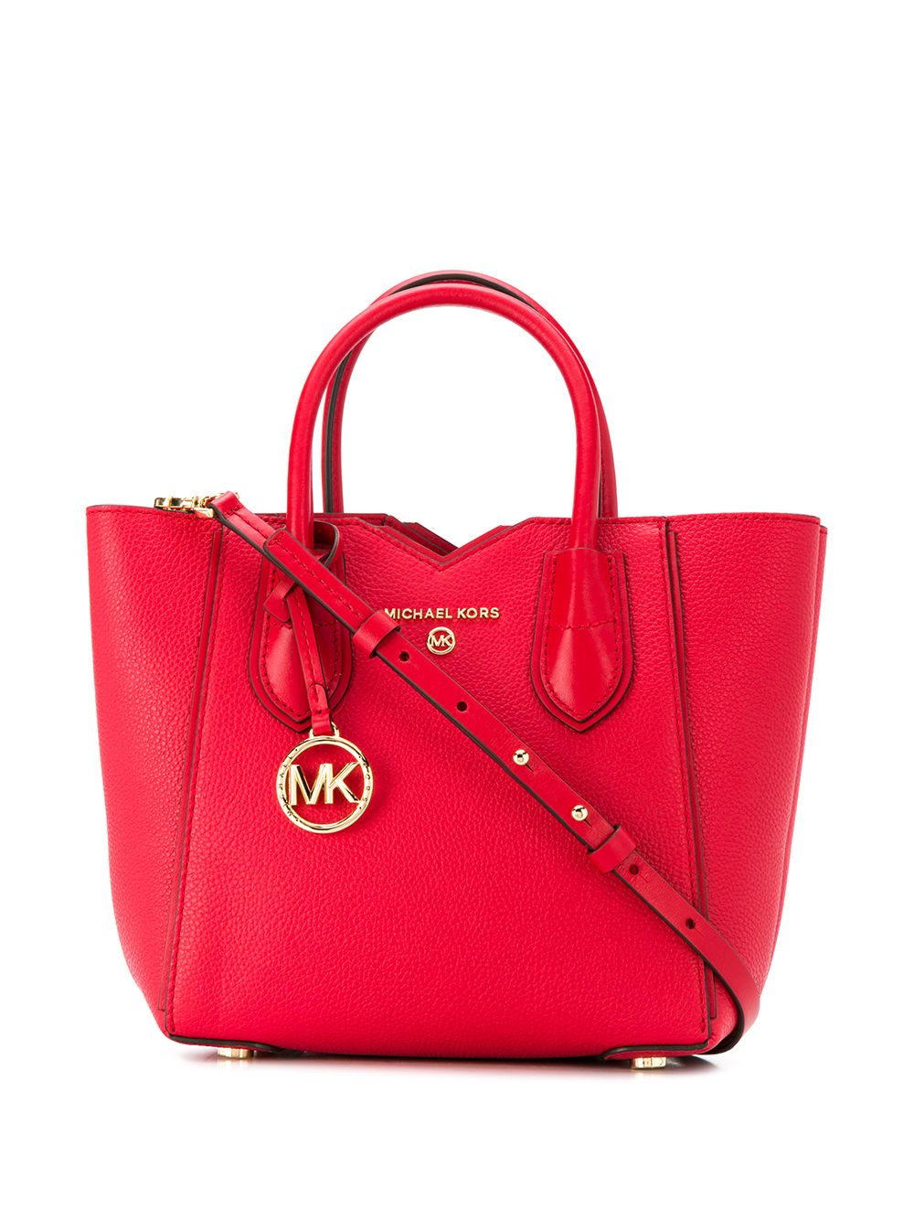 фото Michael Michael Kors сумка-тоут Mae с зернистой фактурой