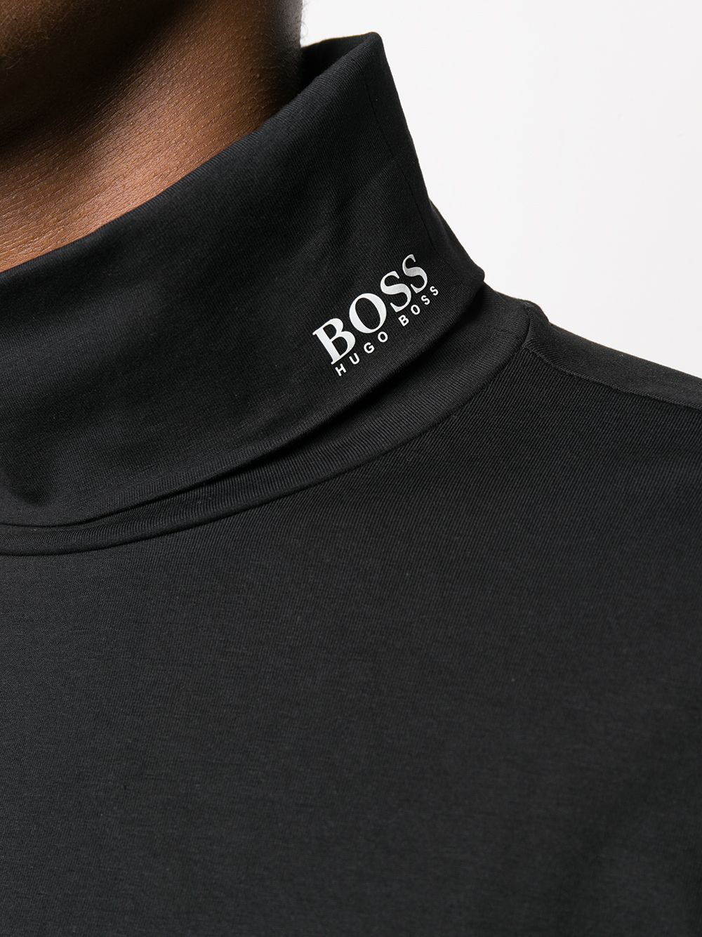 фото Boss Hugo Boss футболка с высоким воротником