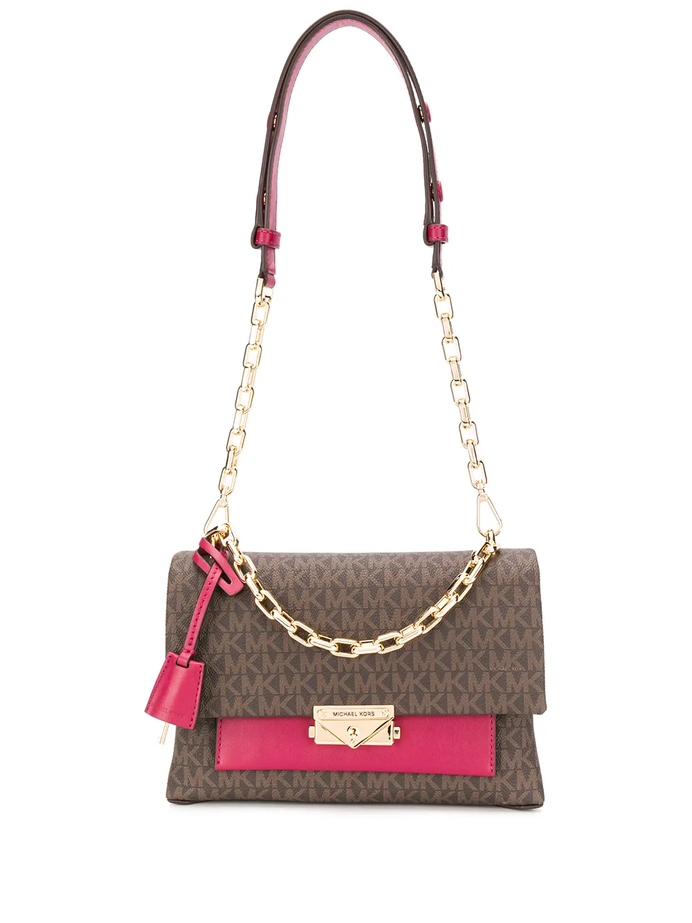 фото Michael Michael Kors Cece medium logo shoulder bag