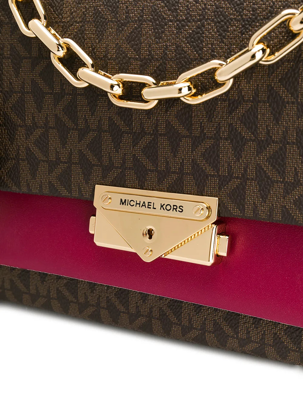 фото Michael Michael Kors Cece medium logo shoulder bag