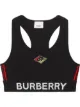 Image 1 of Burberry logo stretch jersey bra