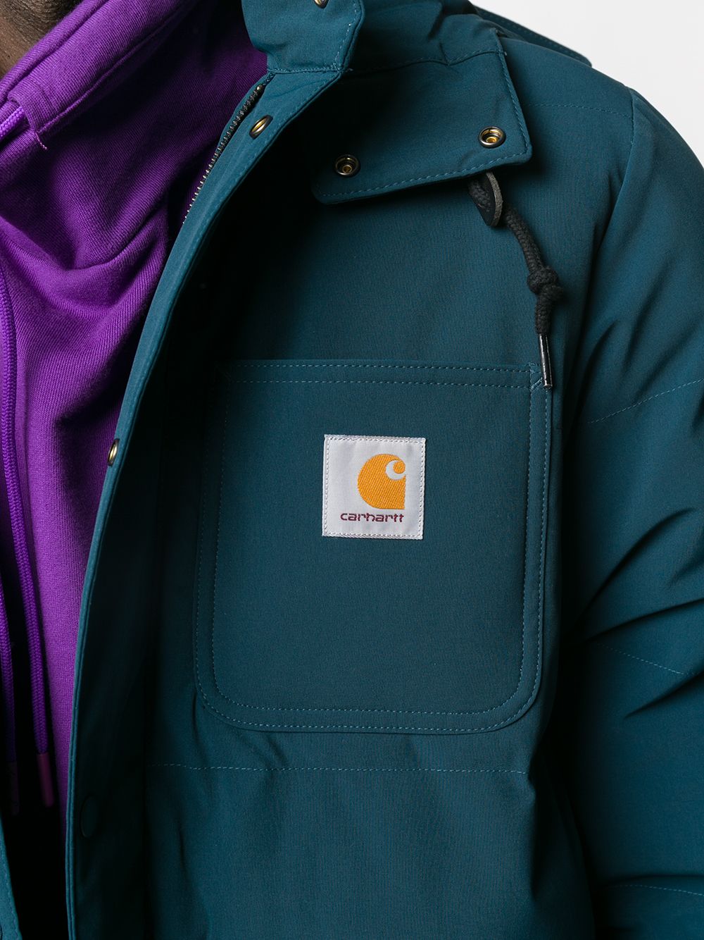 фото Carhartt WIP пуховик Alpine