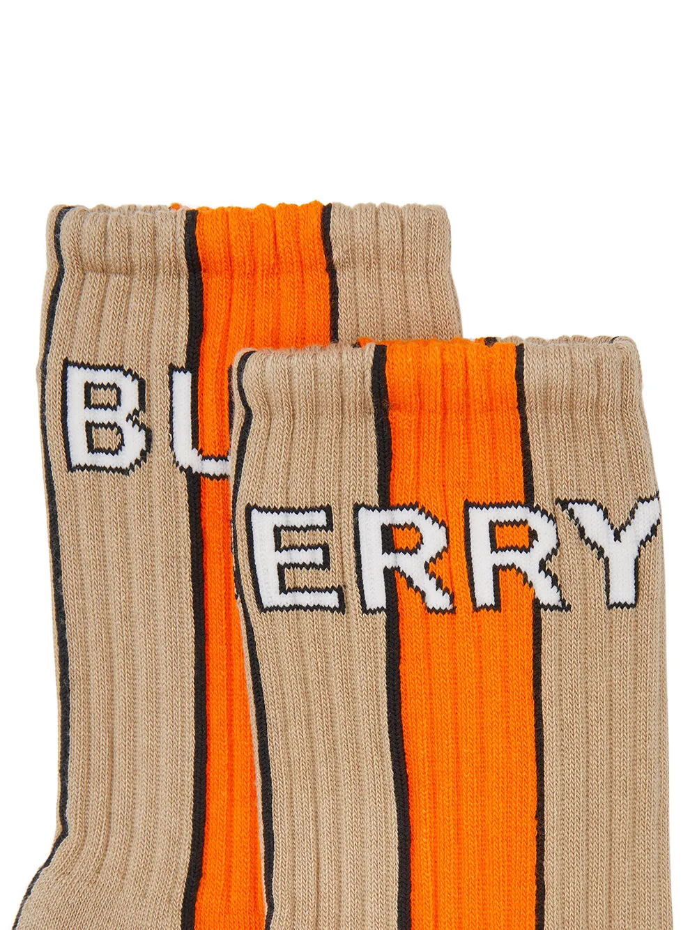 burberry logo socks