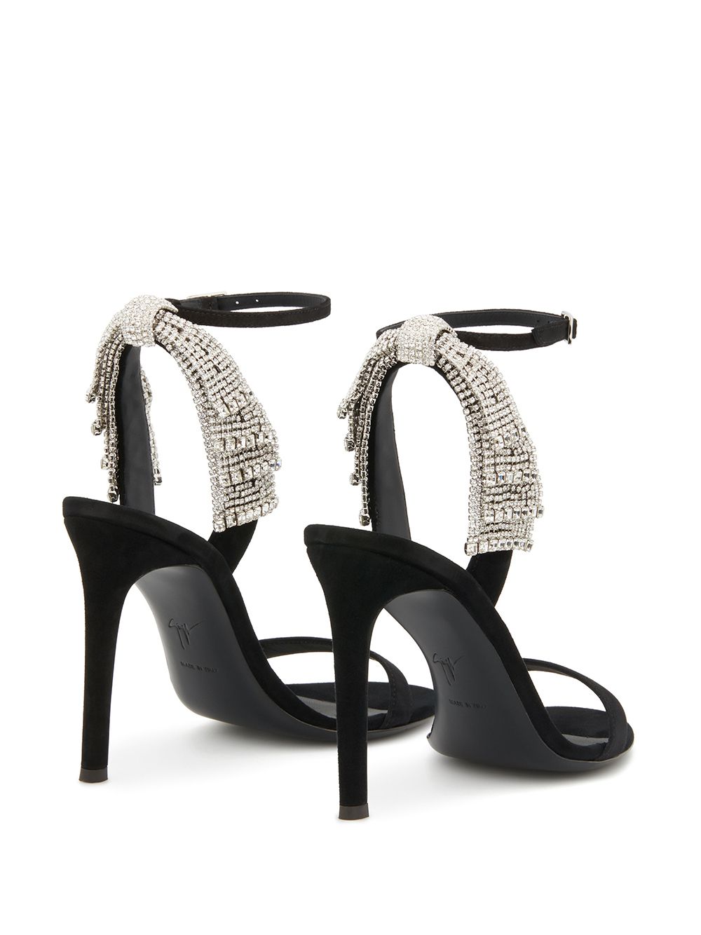 фото Giuseppe zanotti декорированные босоножки jamila 105