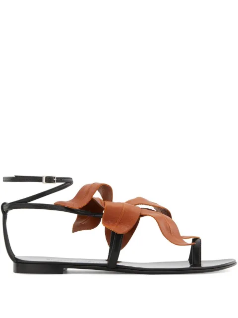 Giuseppe Zanotti Lilium flat sandals