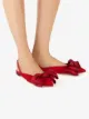 Giuseppe Zanotti bow slingback ballerina shoes