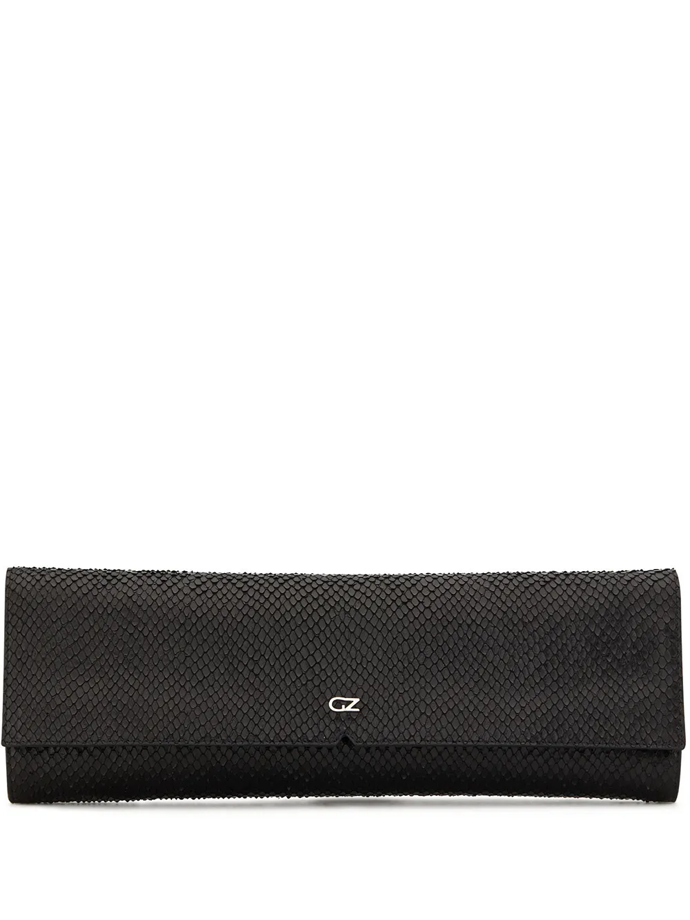 

Giuseppe Zanotti Lorelai leather clutch - Black