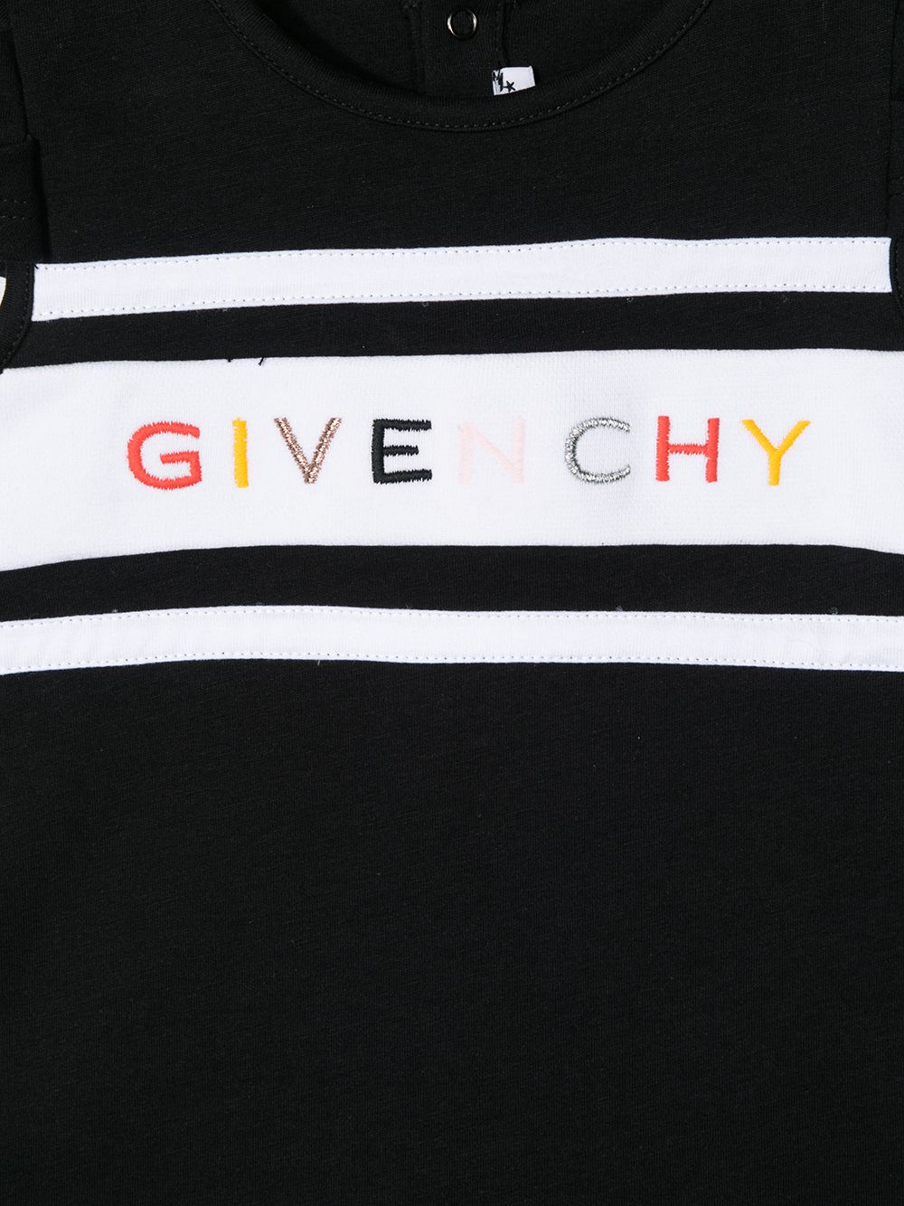 фото Givenchy kids платье с вышитым логотипом