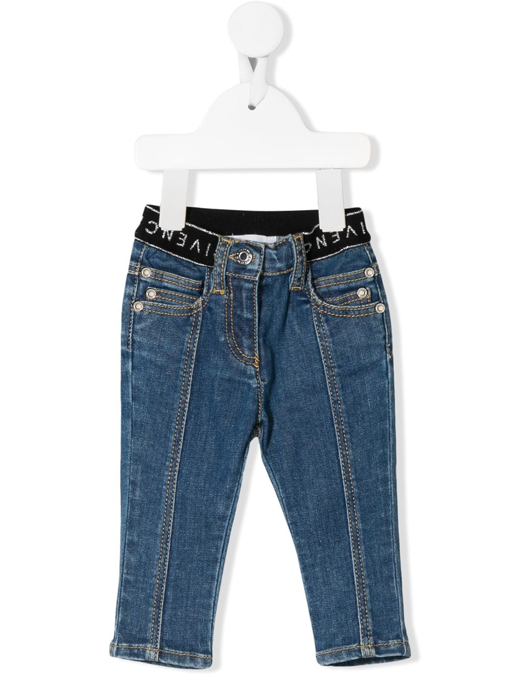 kids elastic waist jeans