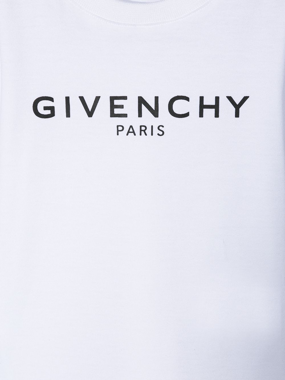 фото Givenchy kids футболка с круглым вырезом