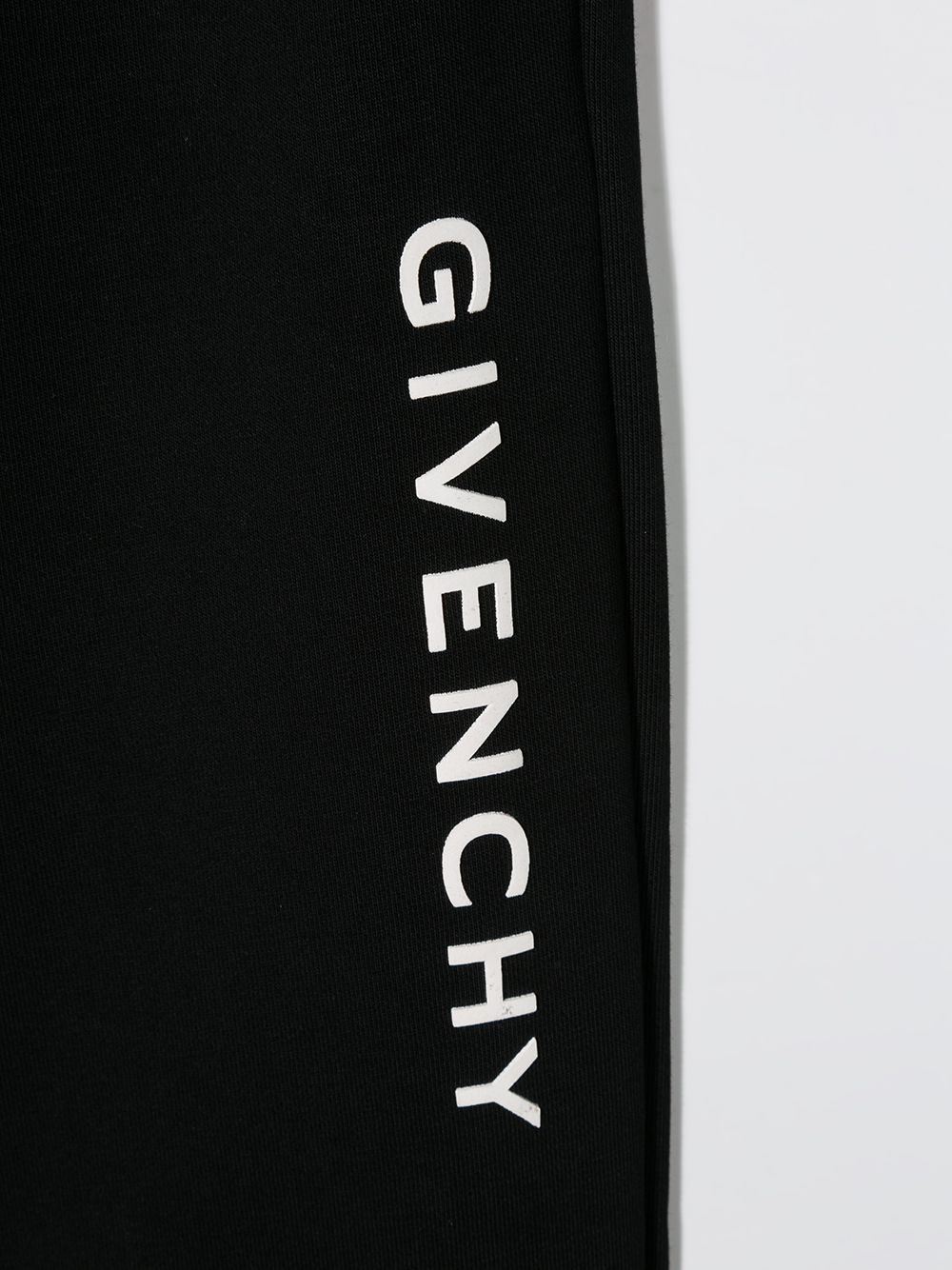 фото Givenchy kids спортивные брюки с кулиской и логотипом