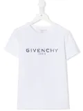 Givenchy Kids logo print T-shirt - White