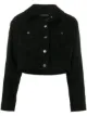 Image 1 of Giuseppe Zanotti cropped suede jacket
