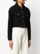 Giuseppe Zanotti cropped suede jacket